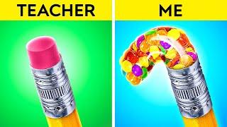 TEACHER vs. STUDENT CHALLENGE || Who Wins in This Showdown? Funny School Moments by 123 GO! SCHOOL