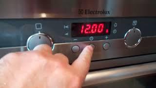 Сбрасывается время у духовки Electrolux