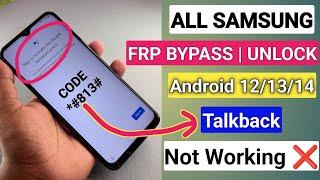 Samsung FRP Bypass TalkBack Not Working - Without Pc Method June 2024 | Samsung M11 Frp Bypass 2024
