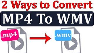 [ 2 Ways ]  MP4 To WMV Converter || How to Convert Mp4 To Wmv File in Hindi By Mukesh Burdak