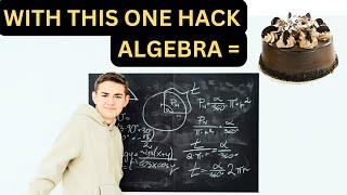 This method solves ANY Algebraic Equation!!