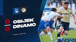 DINAMO HIGHLIGHTS | NK Osijek  - GNK Dinamo 0:0 | Podjela bodova u Gradskom vrtu