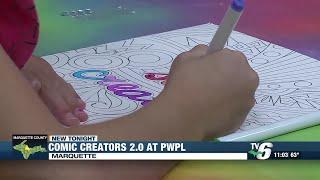 Peter White Public Library hosts 'Comic Creators 2.0' program