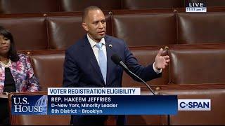 Leader Jeffries Floor Speech on Extreme MAGA Republican Voter Suppression Bill