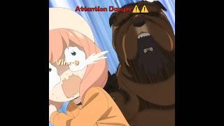 The protective dog️‍#anime  #spyxfamily #anya #trollface