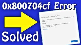 0x800704cf Fixed (English) How to Fix Network OR Windows Store Error 0x800704cf in Windows 10 \ 8