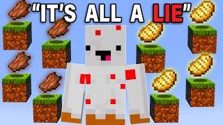 Minecraft But I Discover FOOD CIVILIZATION'S Biggest SECRET