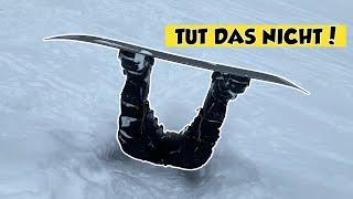 10 SNOWBOARD ANFÄNGER TIPPS - SO MEISTERST DU DIE ERSTEN TAGE