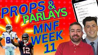 Monday Night Football Props and Predictions | Texans vs Cowboys | Props and Parlays Today