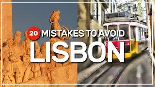 ‍️ 20 MISTAKES  to avoid when you visit LISBON  #118