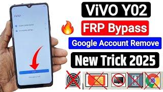 Vivo Y02 Frp Bypass | New Security 2025 | vivo y02 frp bypass setting not working