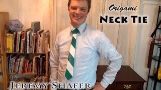 Origami Neck Tie