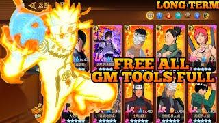 Open Naruto Ninja War P-Server Free GM TOOLS FULL - Free All Ninja & All Item , Full Ingot