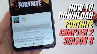 Download Fortnite APK Fix V18.00 Chapter 2 Season 8 for all devices not supported