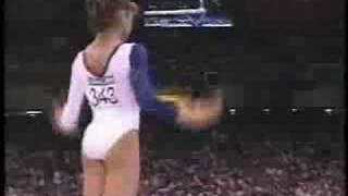 Dominique Moceanu - 1996 Olympics Team Optionals - Floor Exercise