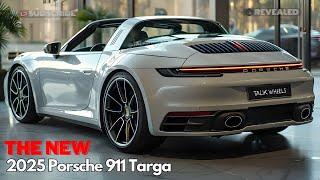 Unveiling 2025 Porsche 911 Targa Be Very Different From The Coupe. New Porsche 992.2 911