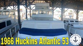 [Sold] - Reduced To Only $35,500!! - (1966) Huckins Atlantic 53 - Partial Refit Needed