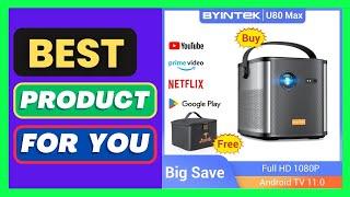 BYINTEK U80 Max Projector | BYINTEK 3D 4K Cinema Android Projector