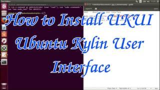 How to Install UKUI on Ubuntu 16.10 and 17.04 - Ubuntu Kylin User Interface