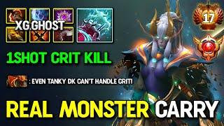 REAL MONSTER CARRY By Ghost Phantom Assassin Max Slotted Build Brutal 1Shot Crit Kill 7.37 Dota 2