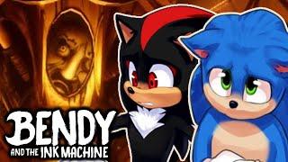 Movie Sonic and Movie Shadow Play Bendy and The Ink Machine - (CHAPTER 4) Part 1