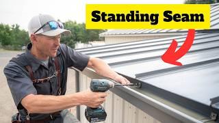 Essential Tips For Installing Rain Gutters on Standing Seam Roofs