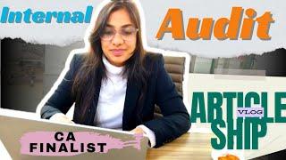 A day in the life of CA Student | Articleship Vlog