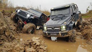 JEEP GLADIATOR competed with GELENDVAGEN 6X6. Compare Axial 3 and TRX-6