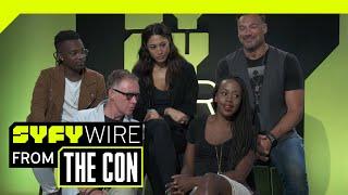 Van Helsing Cast Call Bulls**t On An Important Character's Death | SDCC 2018 | SYFY WIRE