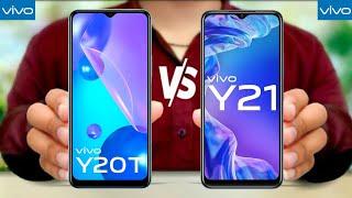 Vivo Y20T vs Vivo Y21