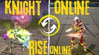 Knight Online ━ & ━ Rise Online Aynı Anda Oynamak.