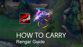 How to CARRY Games as Rengar (Wildrift) Rengar OTP