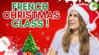 Christmas FRENCH Class! Kids learning educational video | Songs | Games & Speech practice