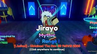 Jirayo Showcase | Anime Adventures