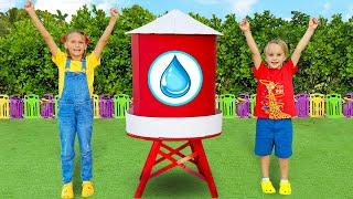 Chris and Alice Learn to Stop Wasting Water!