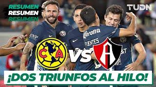 Resumen y goles | América vs Atlas | Tour Águila 2021 | TUDN