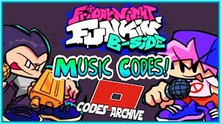 ALL Friday Night Funkin B-Side Music IDs/Codes for ROBLOX!