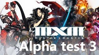 Master X Master 3rd Alpha test   dungeons, arena, titan ruins and more