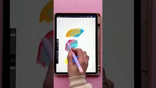 Trying to mix colors  #procreate #drawingonipad #digitalart #digitalartist