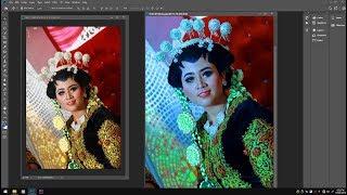 cara memperbaiki tone warna foto wedding di photoshop tutorial Photoshop Effendi FG