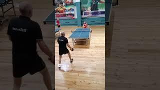 Denis vs. Svetlana #ball #competition #pingpong #sports #tabletennis #tournament #shorts #topspin