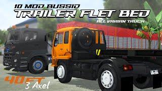 SHARE!! 10 MOD BUSSIS TRUCK TRAILER FLETBED 40FT