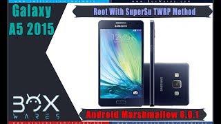 How to Root SAMSUNG A5 SM-A500F /H/G/FQ/FU 6.0.1 with TWRP recovery