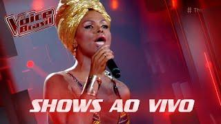 Diva Menner canta ‘A Carne’ nos Shows ao Vivo - ‘The Voice Brasil’ | 9ª Temporada