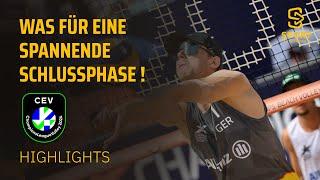 van de Velde/Immers - Henning/Just |Highlights Beach Euro 2024, 2. Tag | SDTV Volleyball