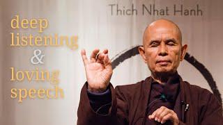 The Fourth Mindfulness Training | Thich Nhat Hanh