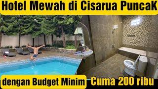 LUXURY HOTEL WITH RESORT NUANCE in Cisarua Puncak with a minimal budget for a night of only 200