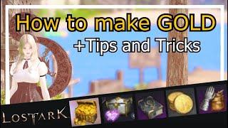 Lost Ark | Complete GOLD GUIDE - For New Players - Tips and Tricks To Make Gold