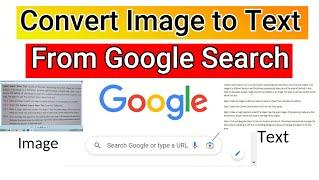 Convert Image to Text From Google Search