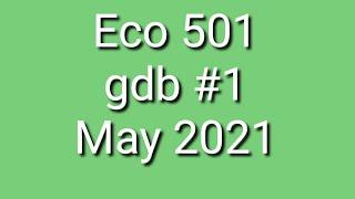 eco501 gdb solution/ economic development of South Korea